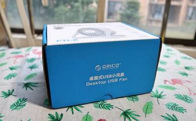ORICO桌面式USB小风扇开箱体验,炎炎夏日不爱空调只爱它?